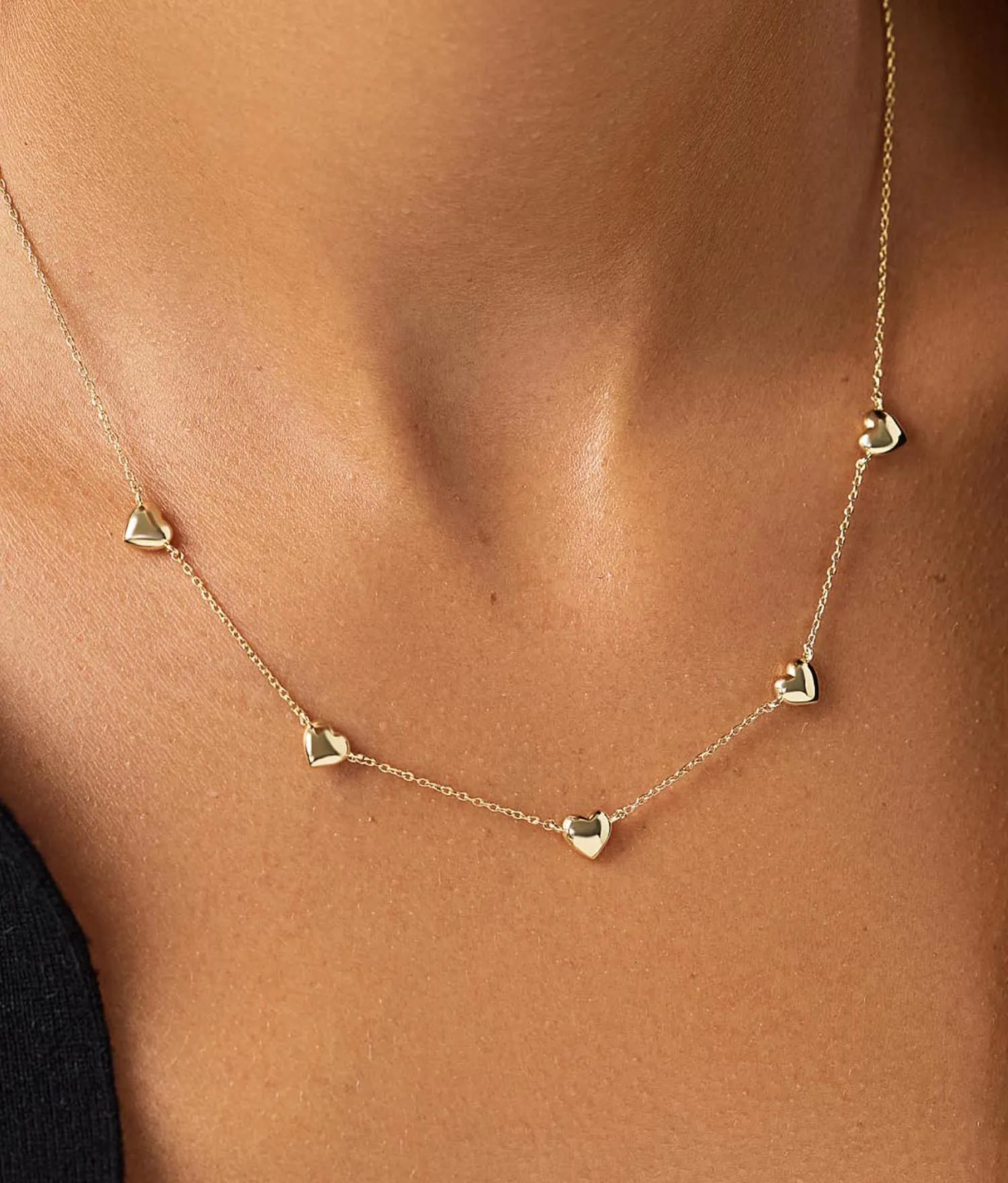 Lev Mini Station Heart Necklace sold by Andie product image thumbnail 3