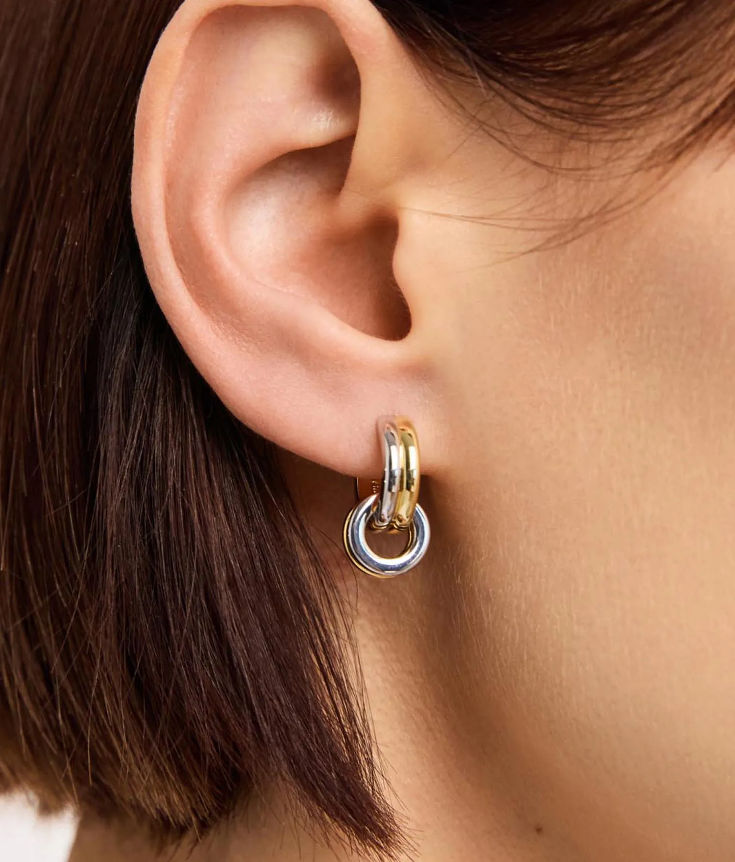 Asher Huggie Drop Earrings sold by Andie product image thumbnail 2
