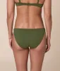 The Bonita Bikini Bottom - Eco Nylon - Clover sold by Andie