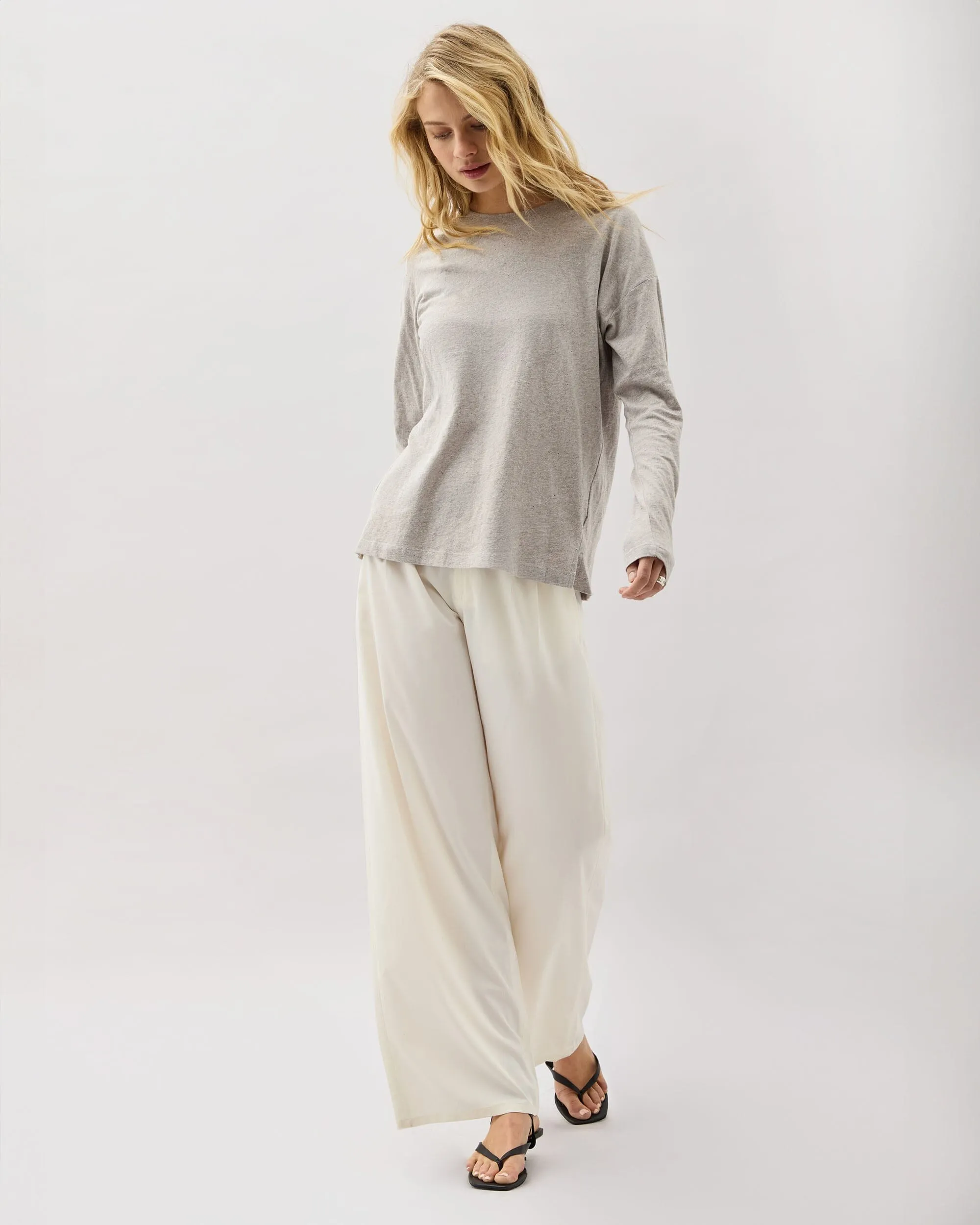 Vintage Jersey Long Sleeve Tee | Richer Poorer sold by Andie product image thumbnail 2