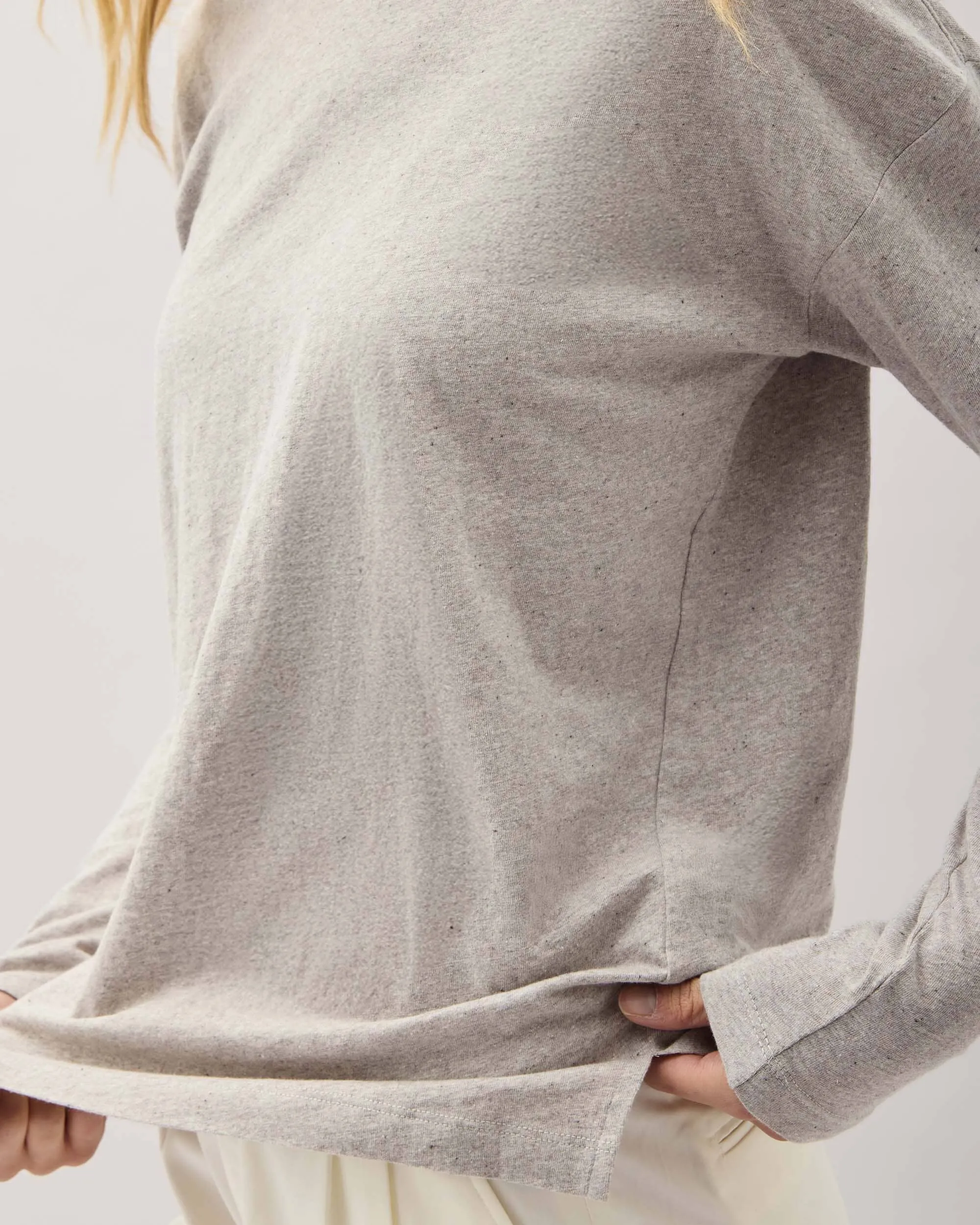 Vintage Jersey Long Sleeve Tee | Richer Poorer sold by Andie product image thumbnail 3