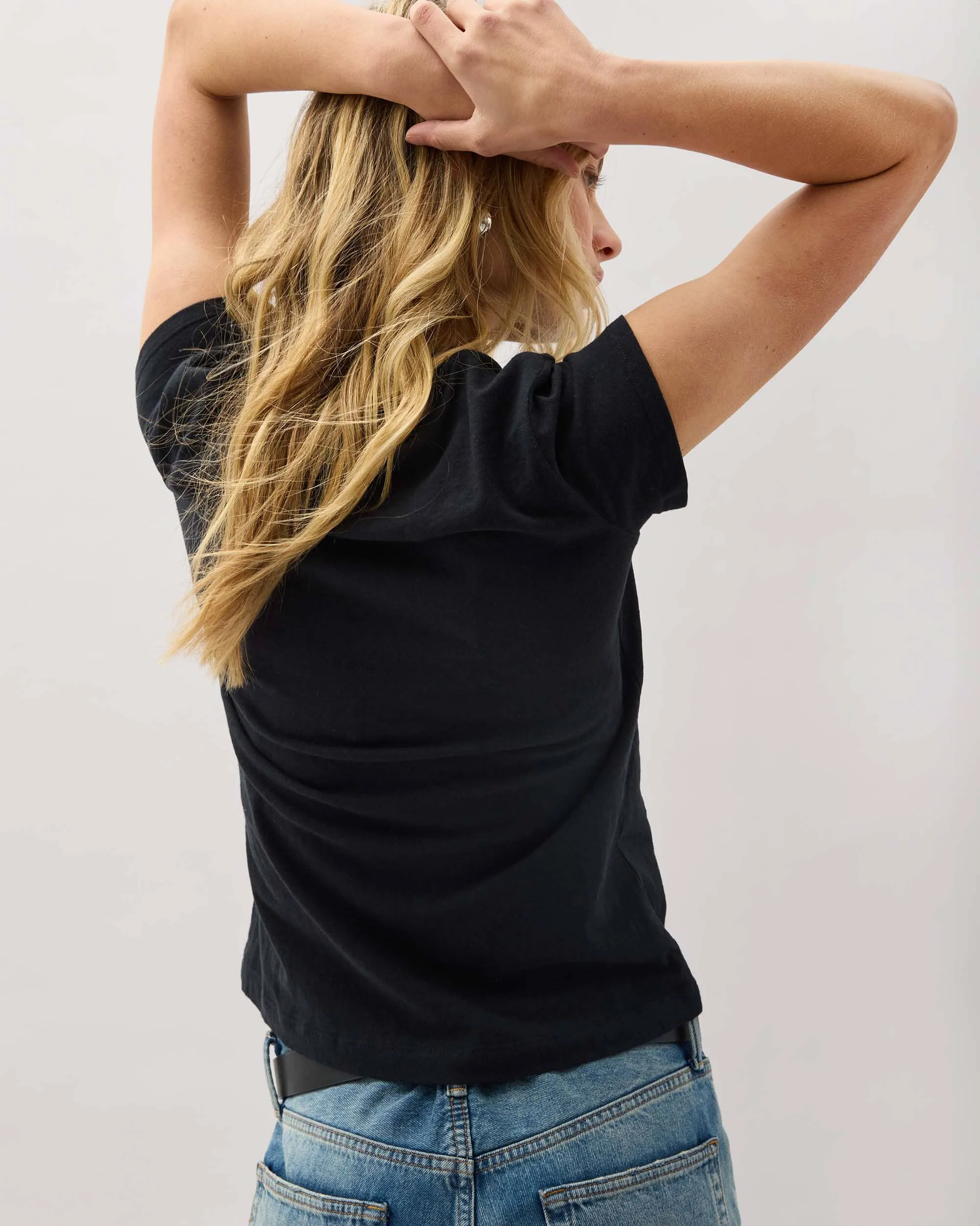 Vintage Jersey Short Sleeve Tee | Richer Poorer sold by Andie product image thumbnail 4