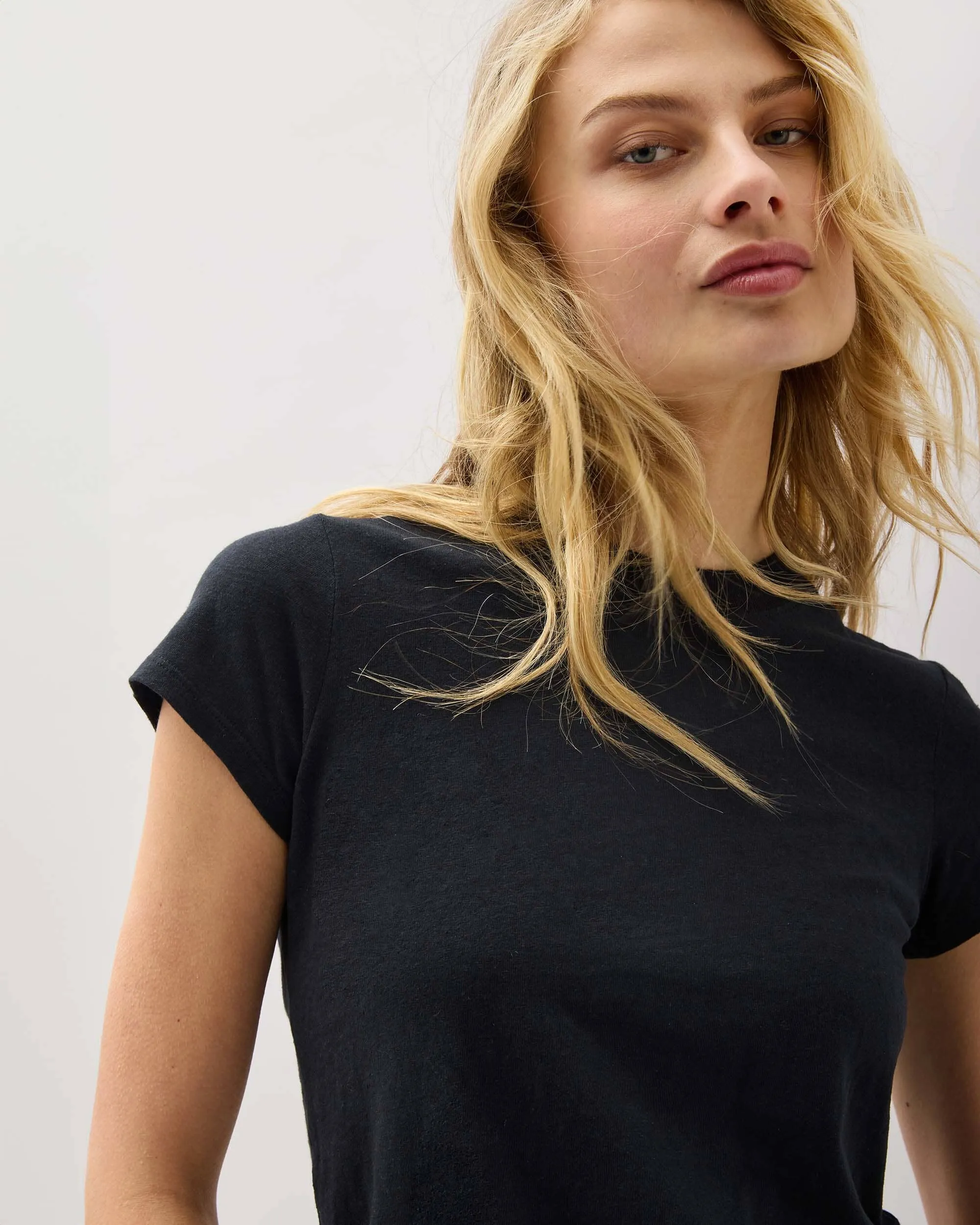 Vintage Jersey Short Sleeve Tee | Richer Poorer sold by Andie product image thumbnail 5