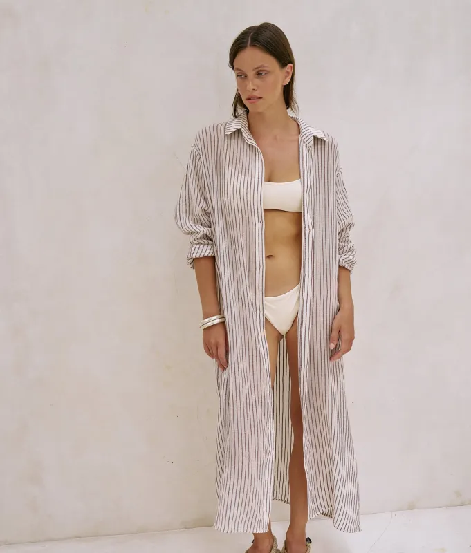 Voyage Shirt Dress sold by Andie