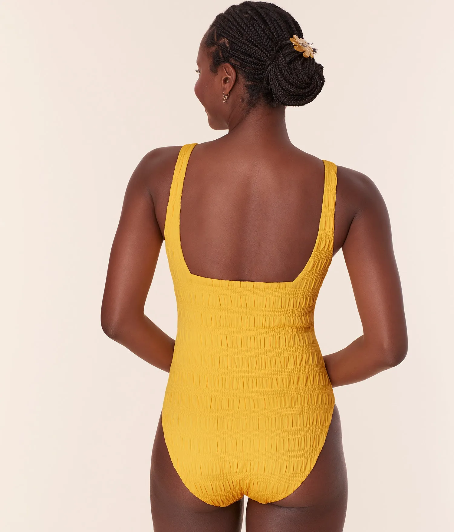 The Miami One Piece - Smocked - Sunstruck - Classic sold by Andie product image thumbnail 3