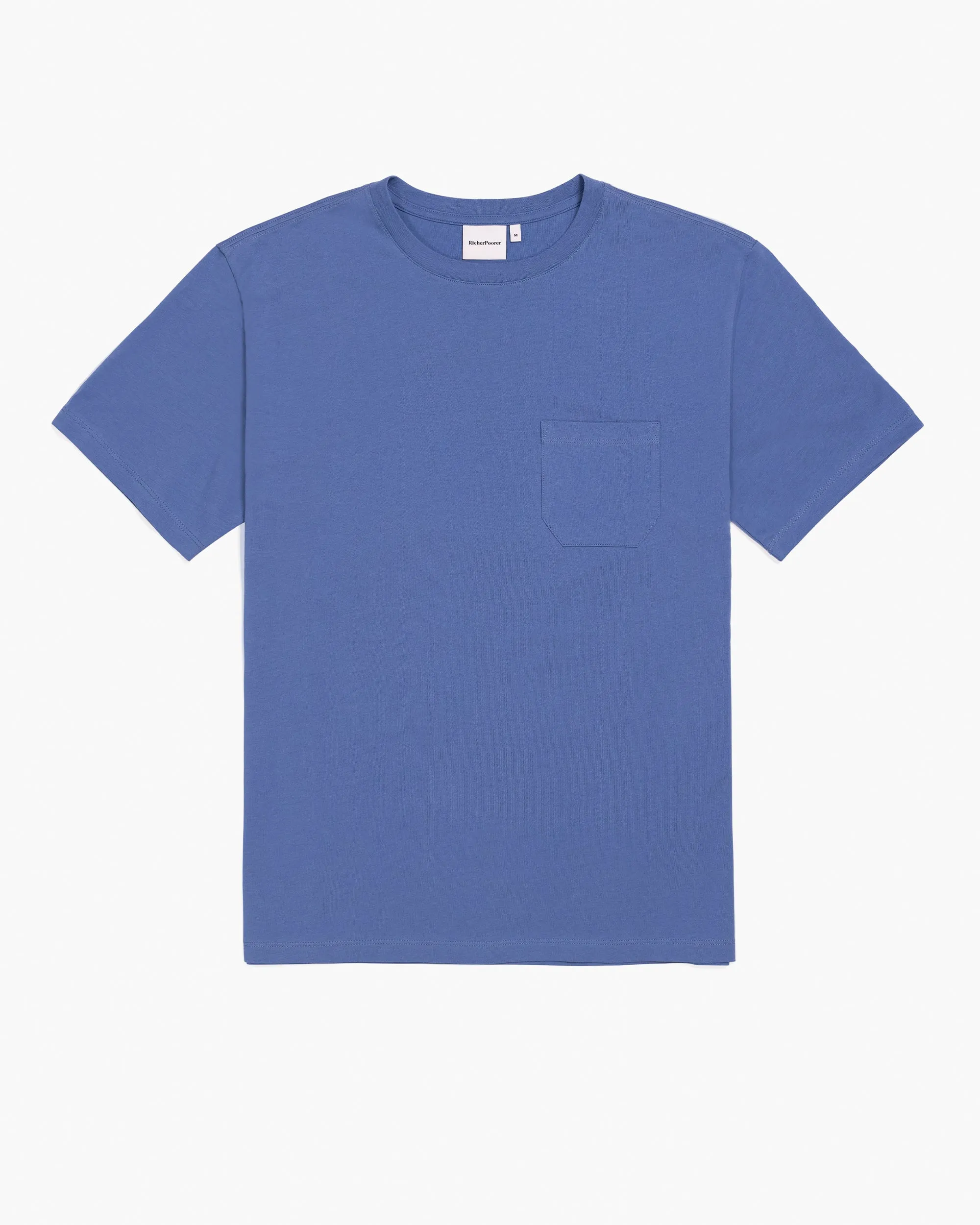 Mens Pima Pocket Tee - Pima Cotton Jersey - Blue Horizon sold by Andie product image thumbnail 5