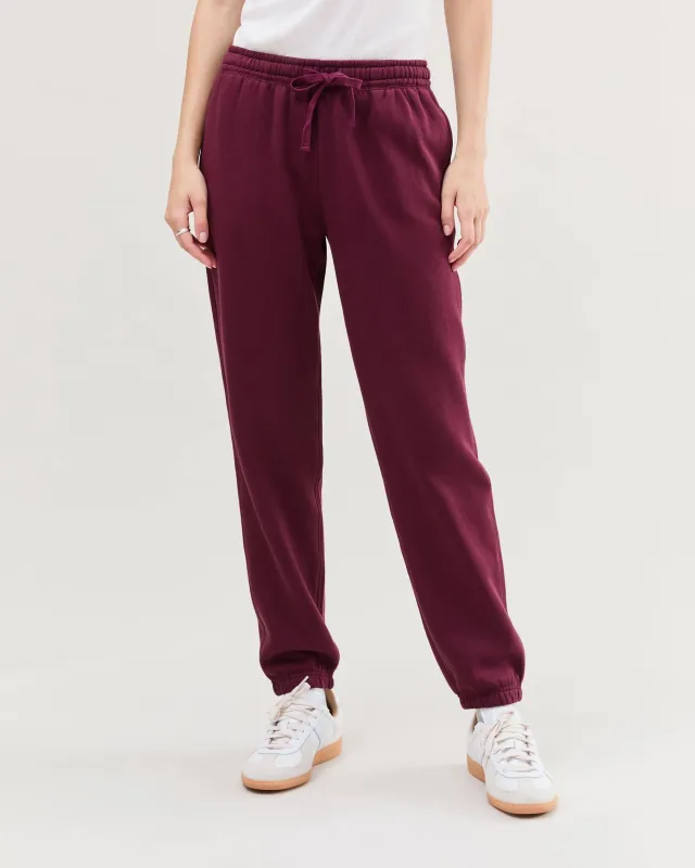 Womens Recycled Fleece Classic Sweatpant - Recycled Fleece - Port Royal sold by Andie