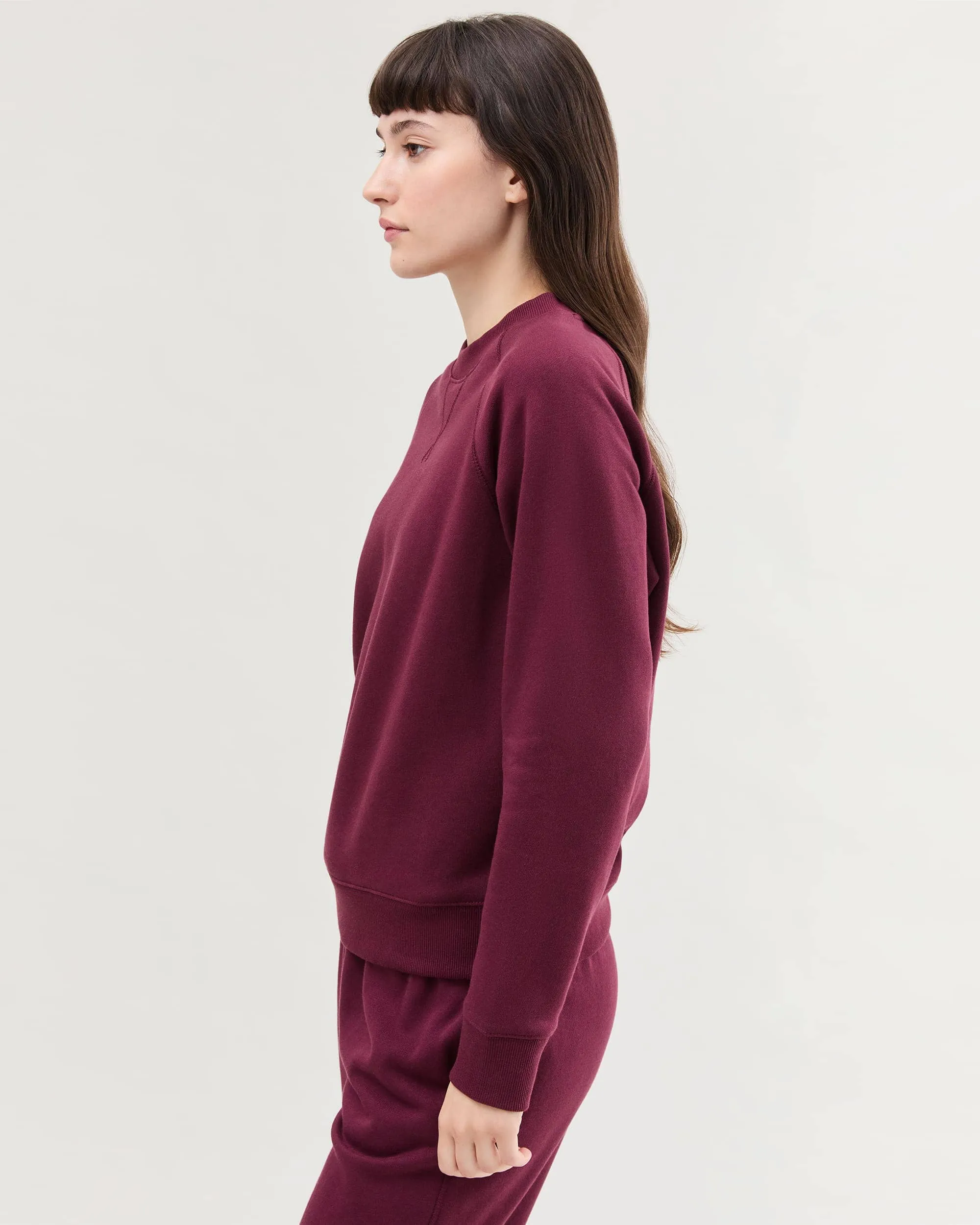 Womens Recycled Fleece Classic Sweatshirt - Recycled Fleece - Port Royal sold by Andie product image thumbnail 3