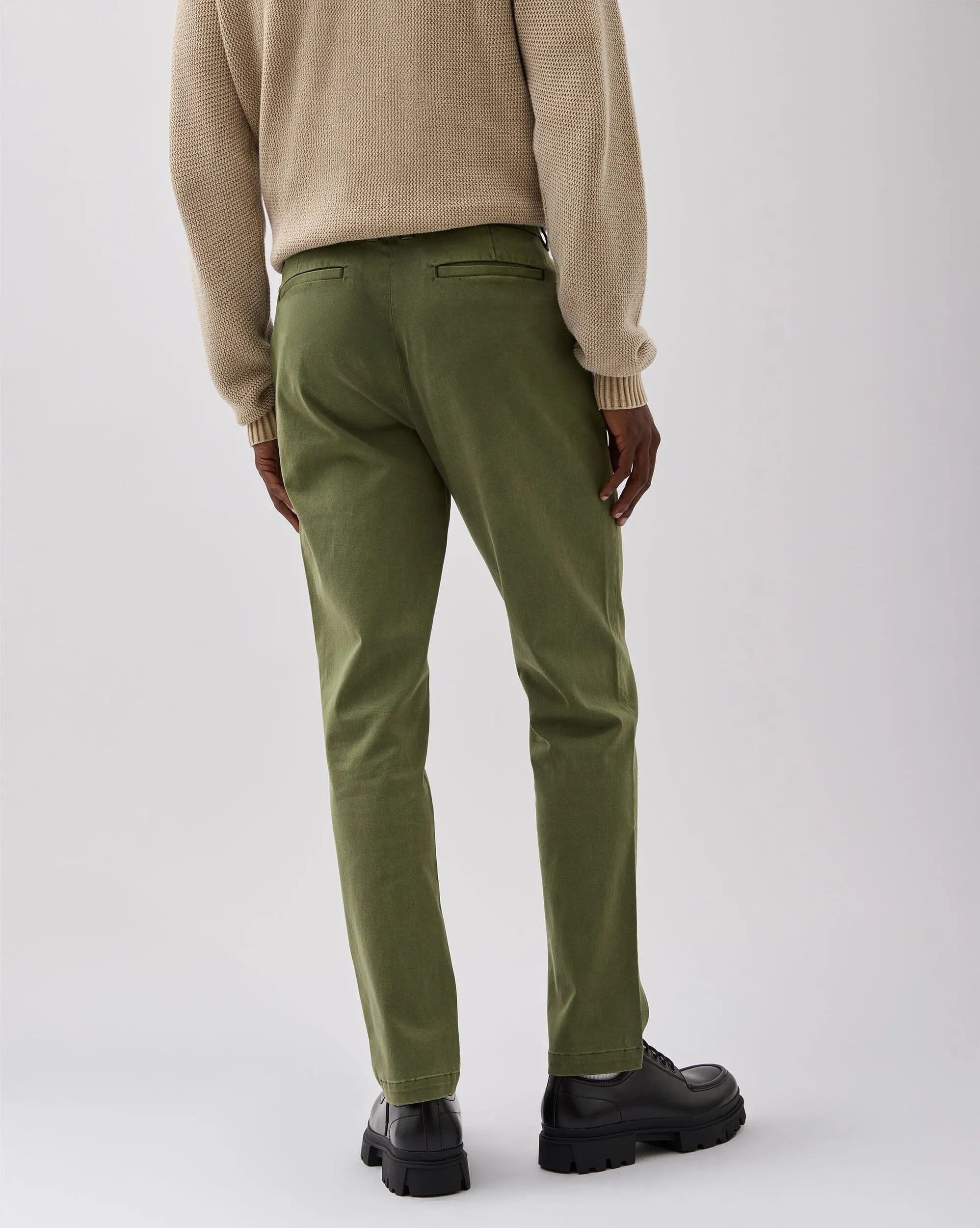 Mens Lightweight Chino - Stretch Twill - Cypress sold by Andie product image thumbnail 3