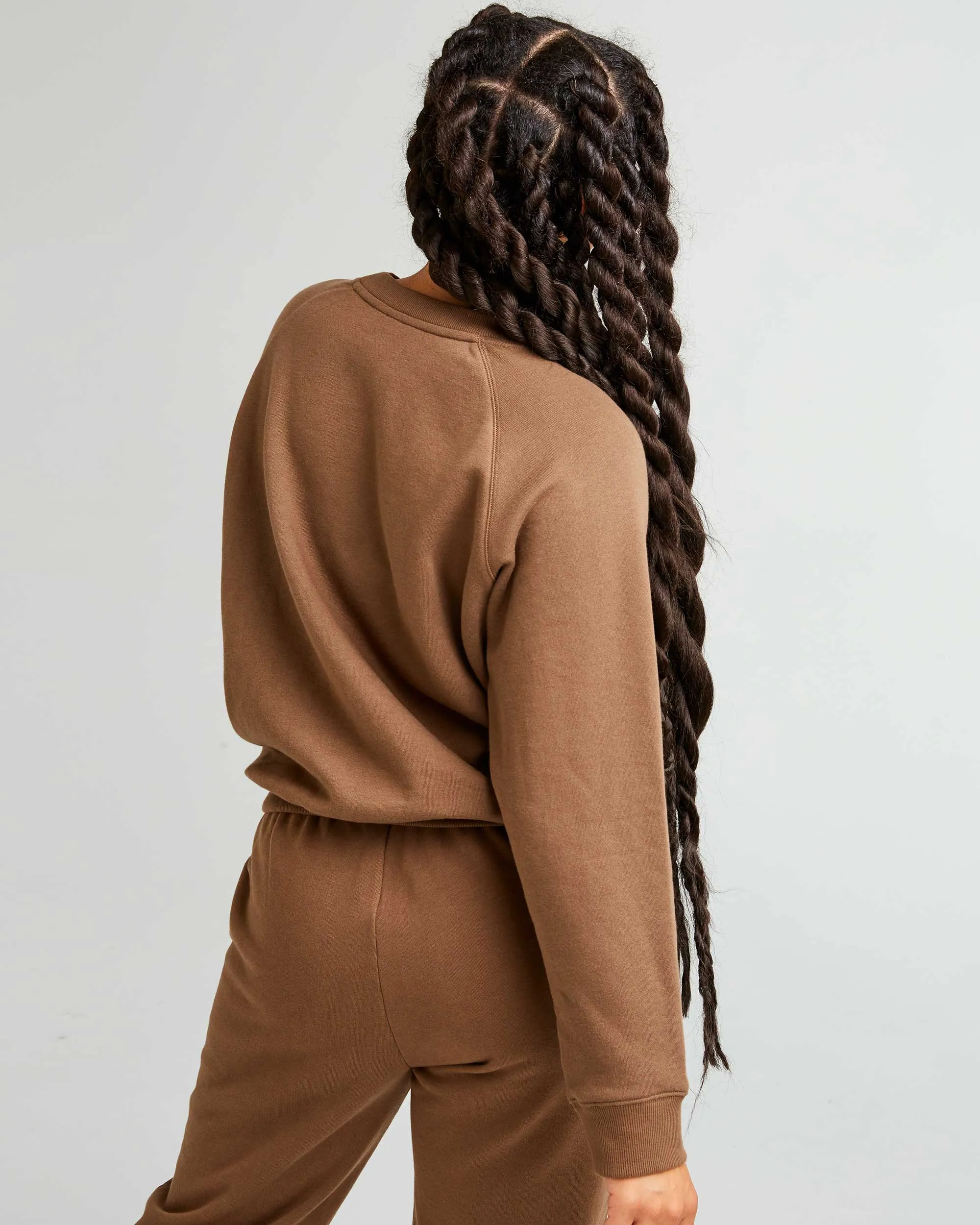 Womens Recycled Fleece Sweatshirt - Recycled Fleece - Cub sold by Andie product image thumbnail 2