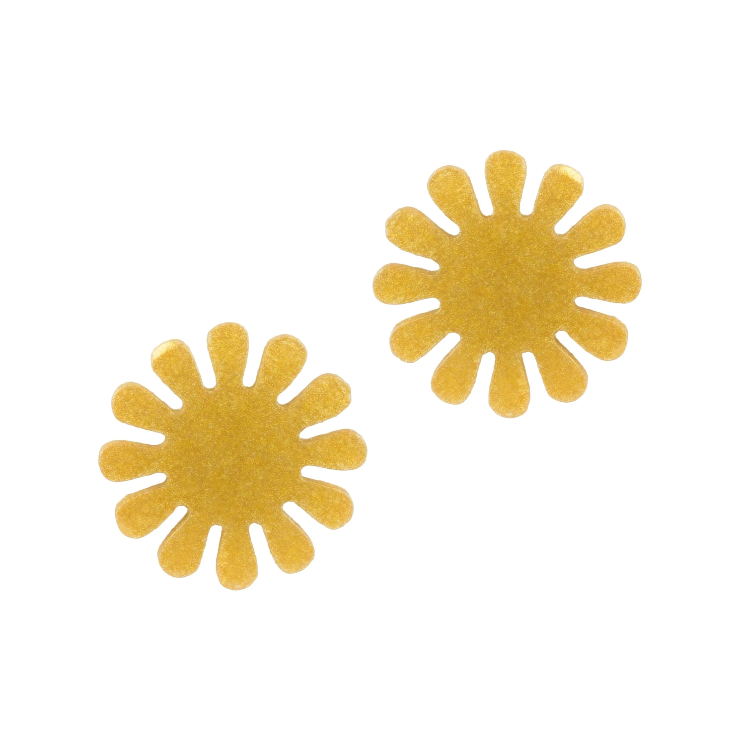 Gold Maria Studs sold by Andie product image thumbnail 2