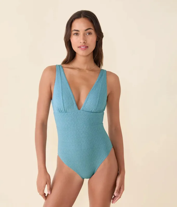 The Mykonos One Piece - Shimmer - Serene - Long Torso made by Andie