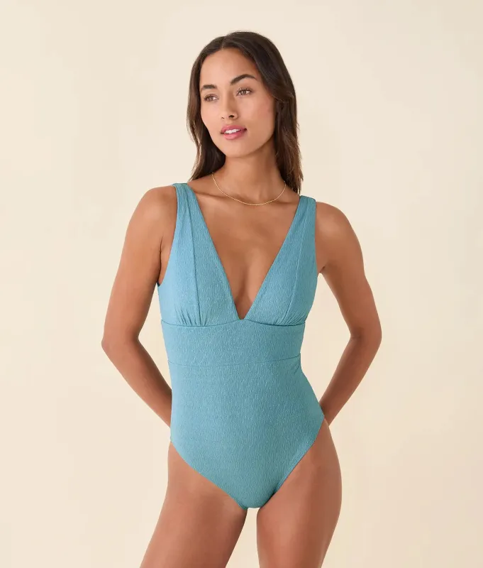 The Mykonos One Piece - Shimmer - Serene - Classic made by Andie