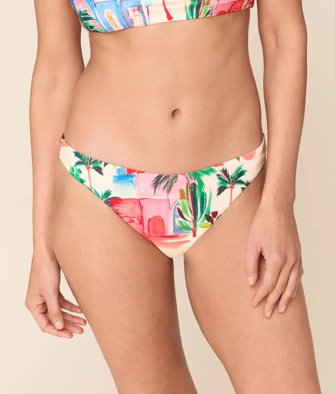 The Cheeky Bikini Bottom - Eco Nylon - Fruit City made by Andie