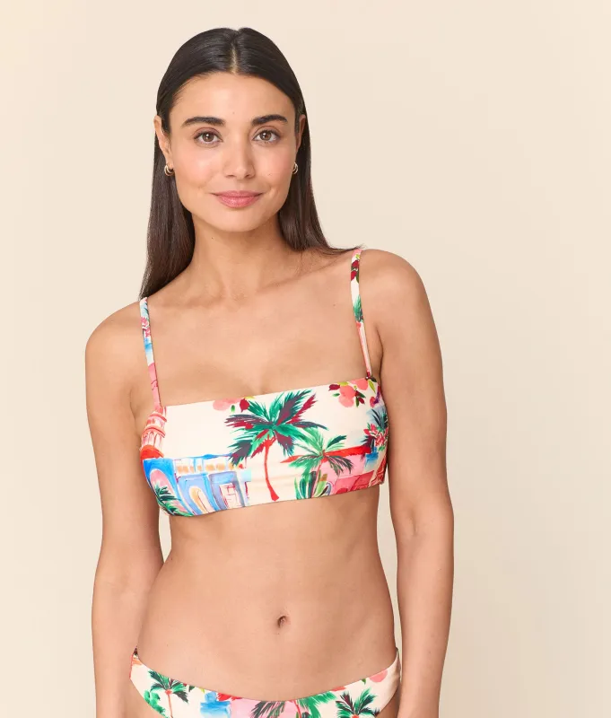 The Cabo Bikini Top - Eco Nylon - Fruit City made by Andie