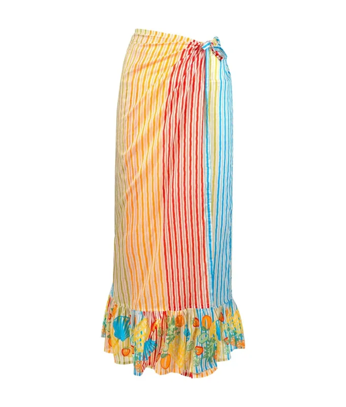Fruit Stripe Vienna Sarong made by Andie