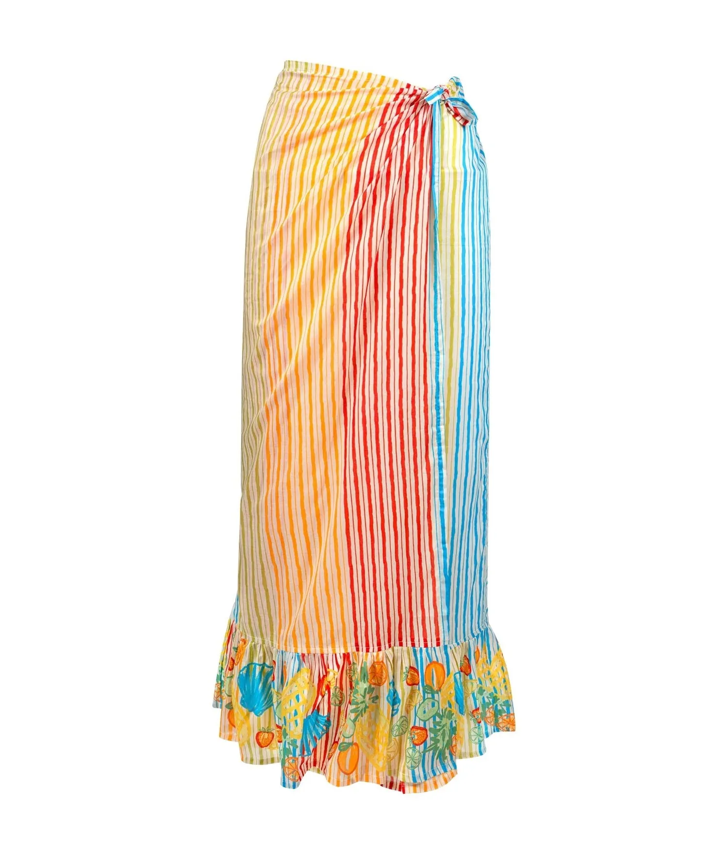 Fruit Stripe Vienna Sarong sold by Andie