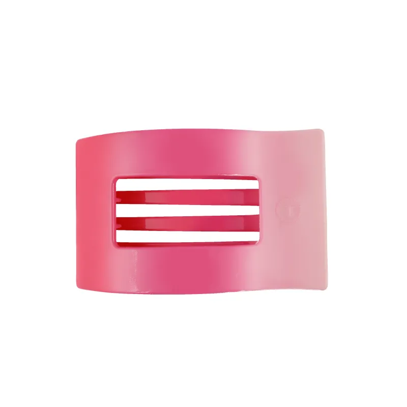 Kiss & Tell Medium Flat Rectangle Hair Clip made by TELETIES