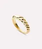 Rope Slim Gold Twist Ring - Ana Luisa sold by Andie