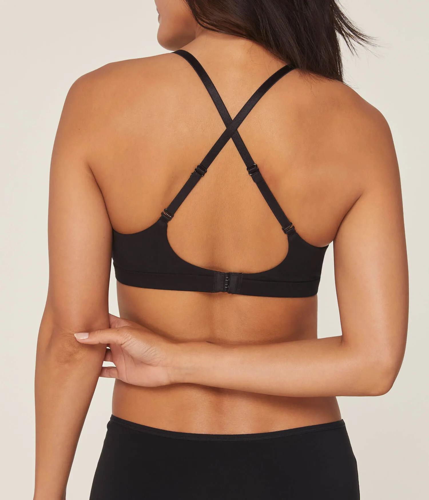 The Cami Bralette - Bamboo Jersey - Black sold by Andie product image thumbnail 3