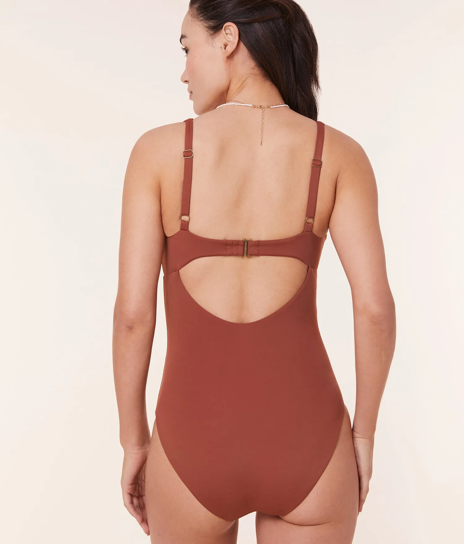 The Tahiti One Piece - Eco Nylon - Sequoia - Classic sold by Andie product image thumbnail 2