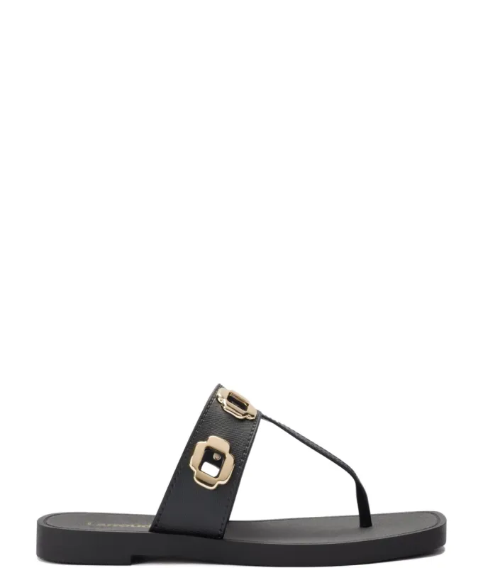 Milan S In Black PVC sold by Andie