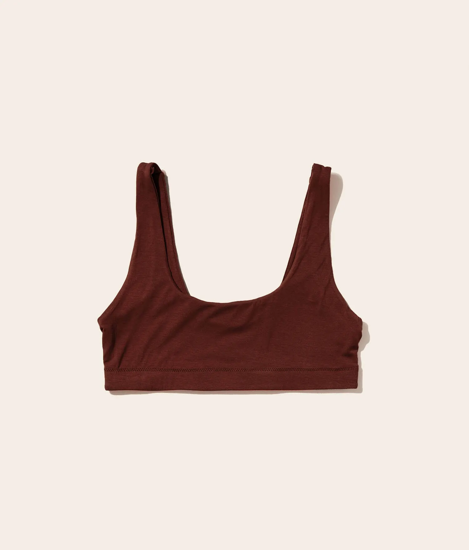 The Tank Bralette - Rayon - Earth sold by Andie product image thumbnail 4