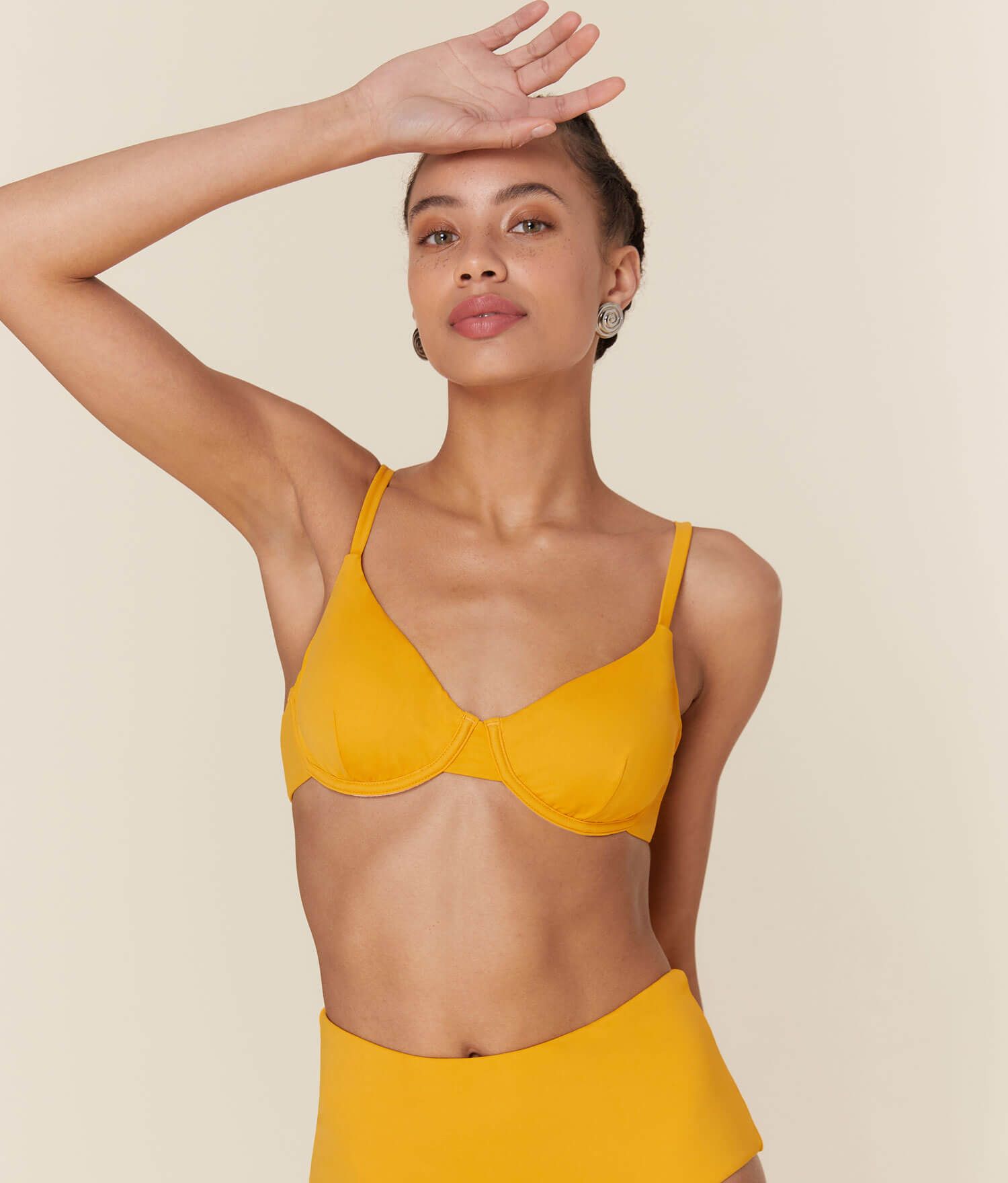 The Bermuda - Top - Eco Nylon - Daffodil sold by Andie product image thumbnail 2