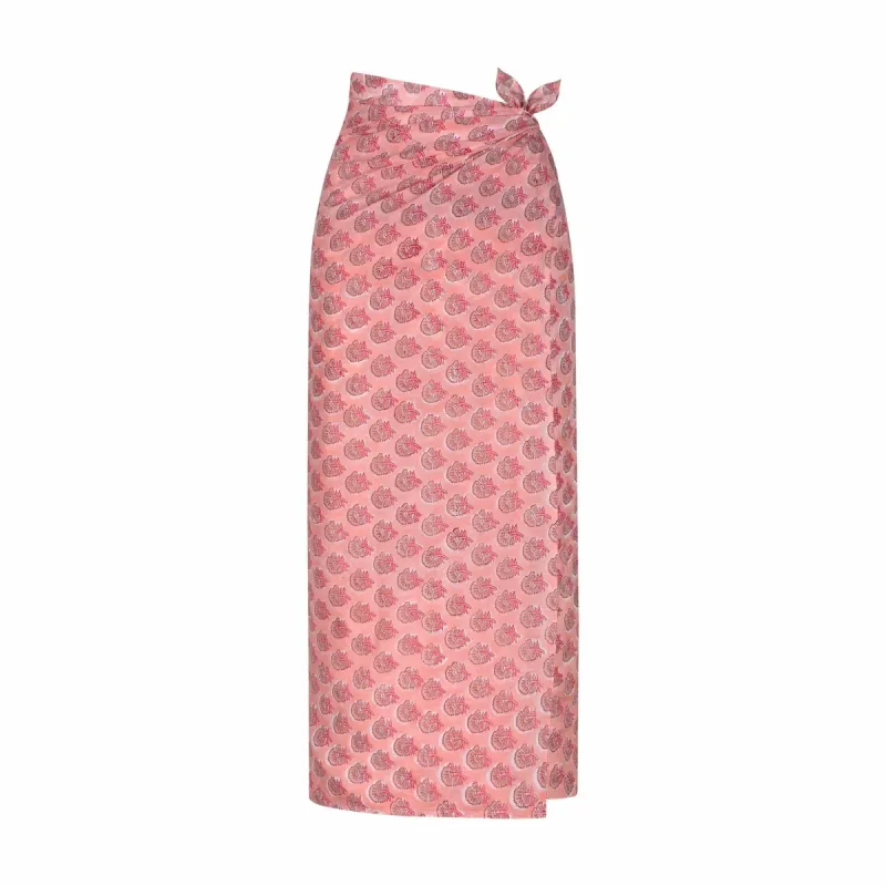 Sunshine Tienda Coral Reef Sarong sold by Andie