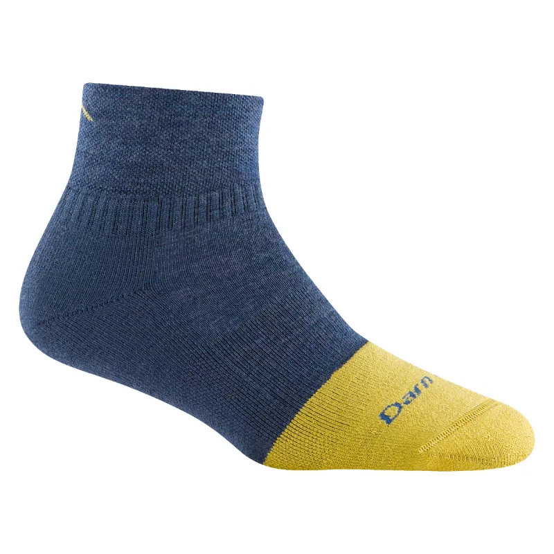Women's Steely Quarter Midweight Work Sock made by Darn Tough Vermont