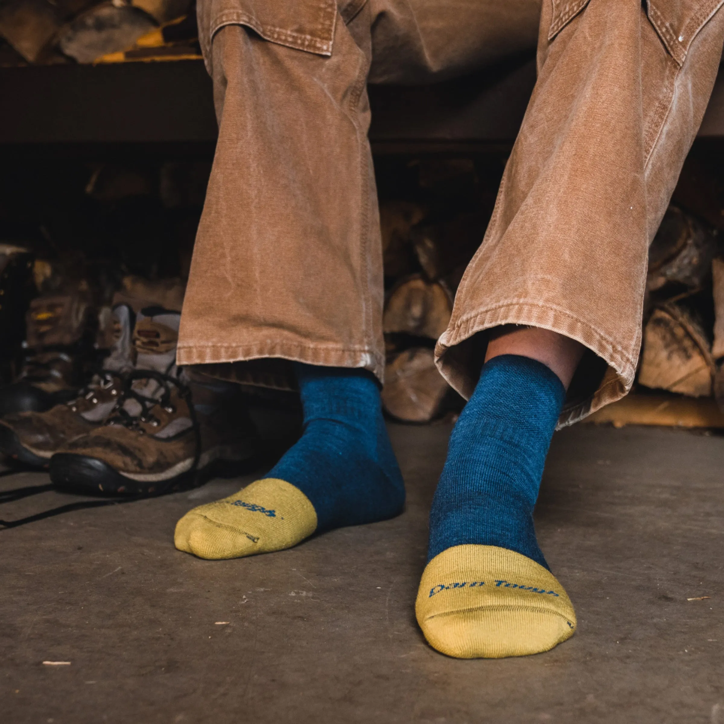 Women's Steely Quarter Midweight Work Sock sold by Darn Tough Vermont product image thumbnail 2