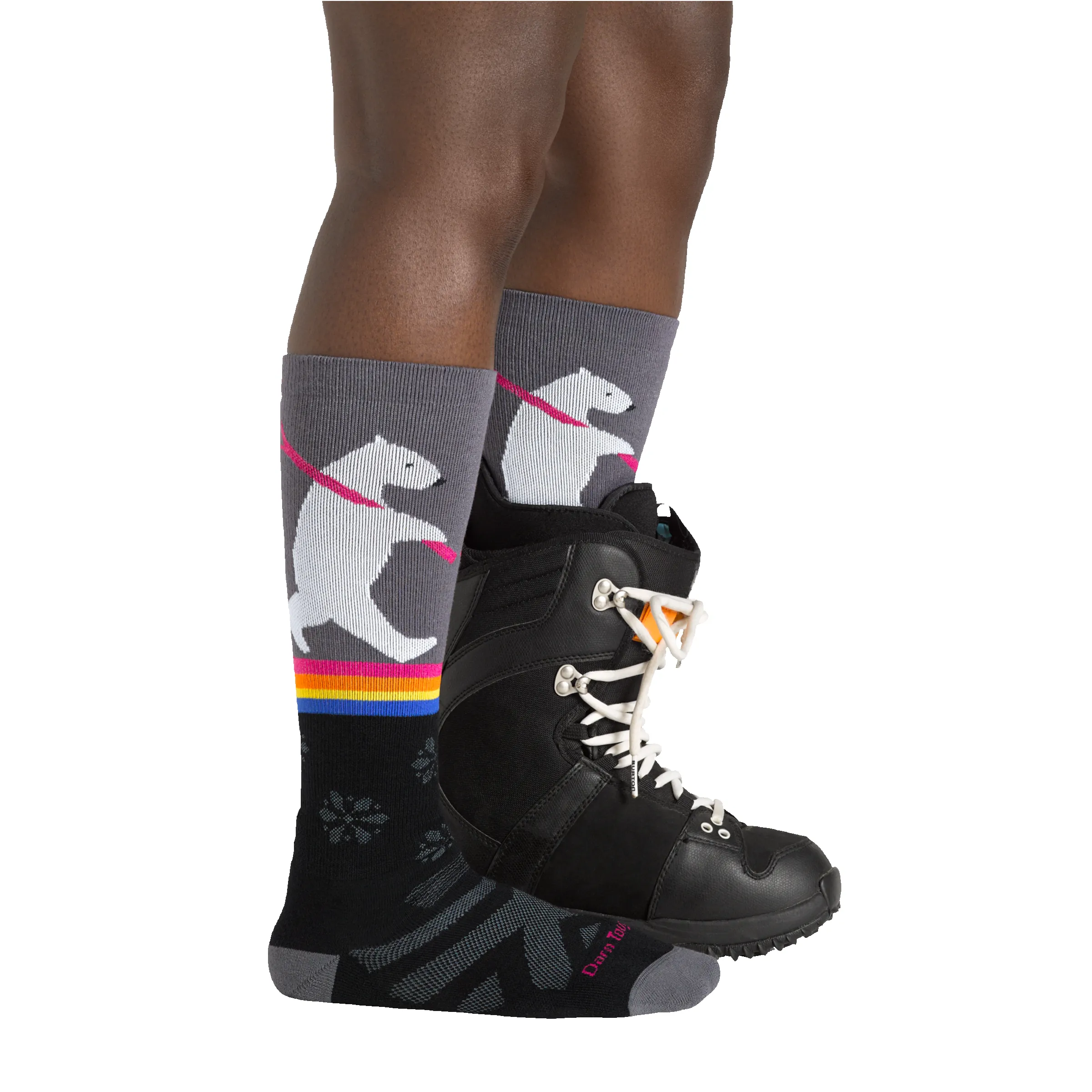 Women's Thermolite® Due North Over-the-Calf Midweight Ski & Snowboard Sock sold by Darn Tough Vermont product image thumbnail 5