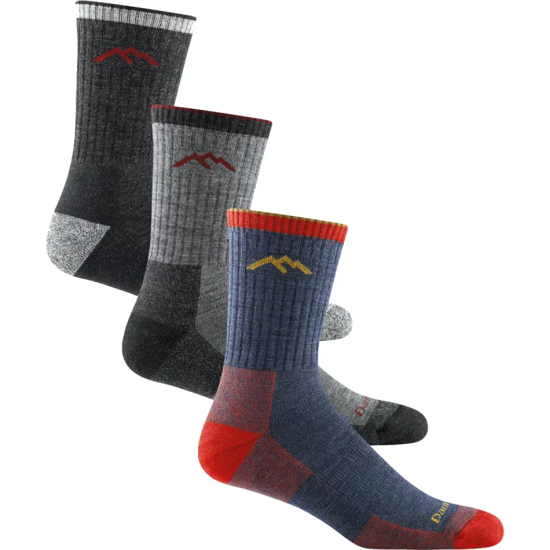 Men's Hiker Micro Crew 3-Pack sold by Darn Tough Vermont