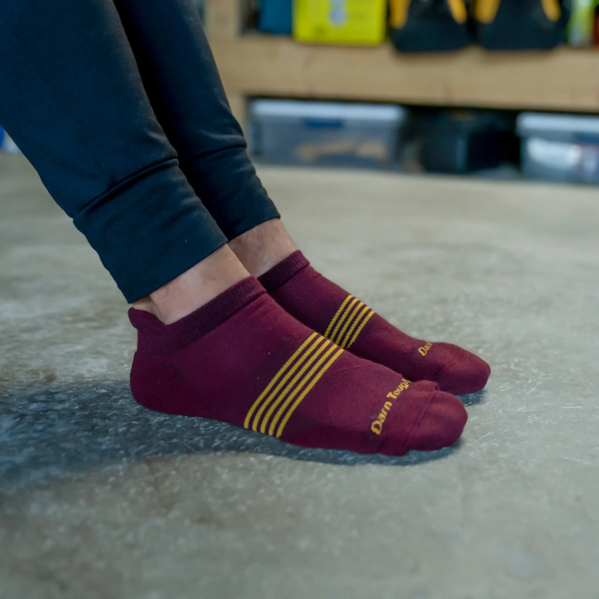 Men's Limited Edition Element No Show Tab Lightweight Running Sock sold by Darn Tough Vermont product image thumbnail 2