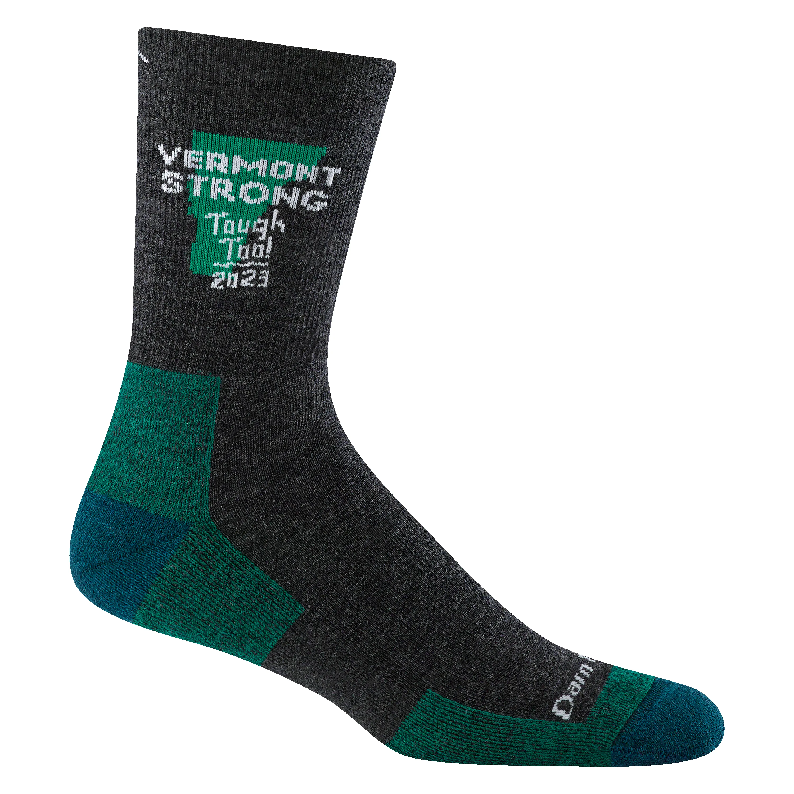 Unisex Vermont Strong Micro Crew Midweight Hiking Sock sold by Darn Tough Vermont