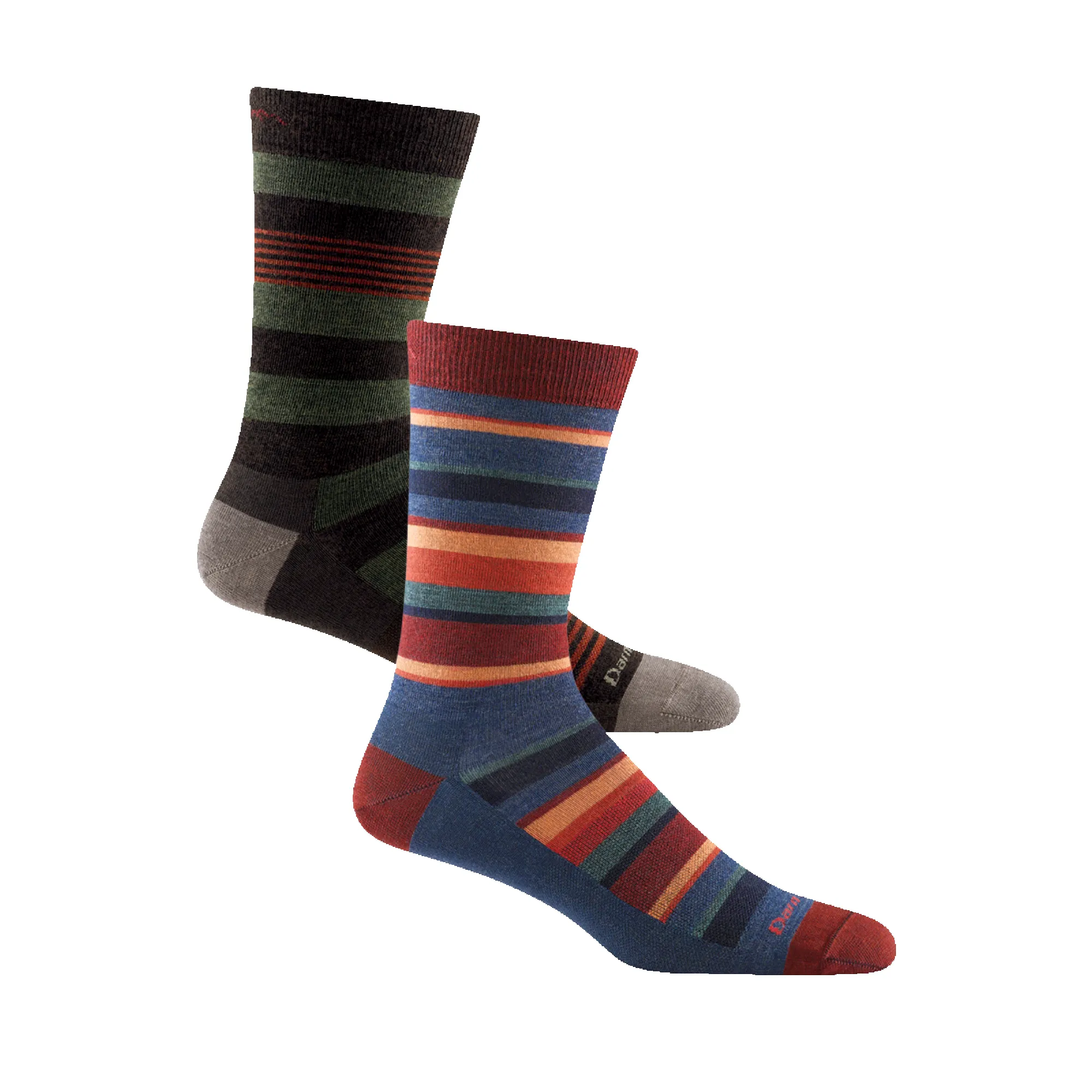 Men's Stripe Crew Lightweight Lifestyle 2-Pack sold by Darn Tough Vermont