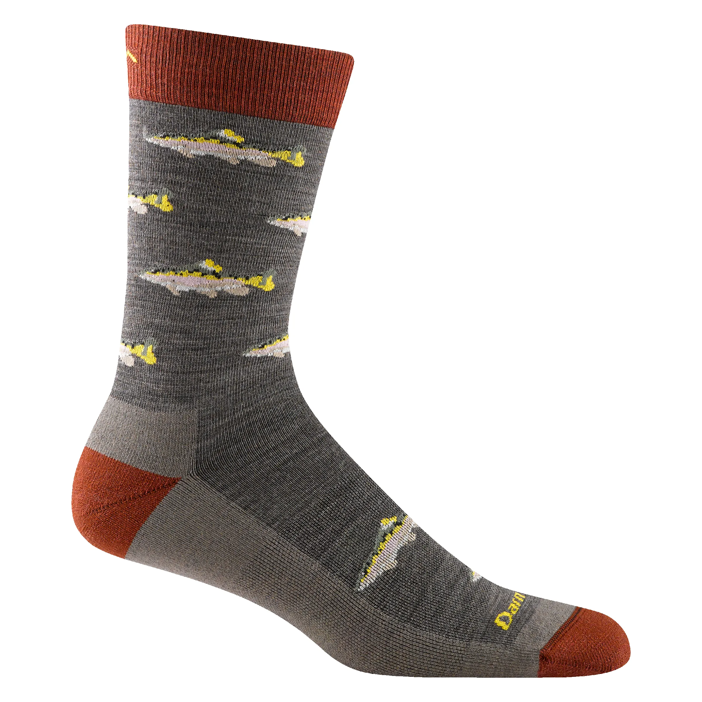Men's Spey Fly Crew Lightweight Lifestyle Sock sold by Darn Tough Vermont product image thumbnail 3