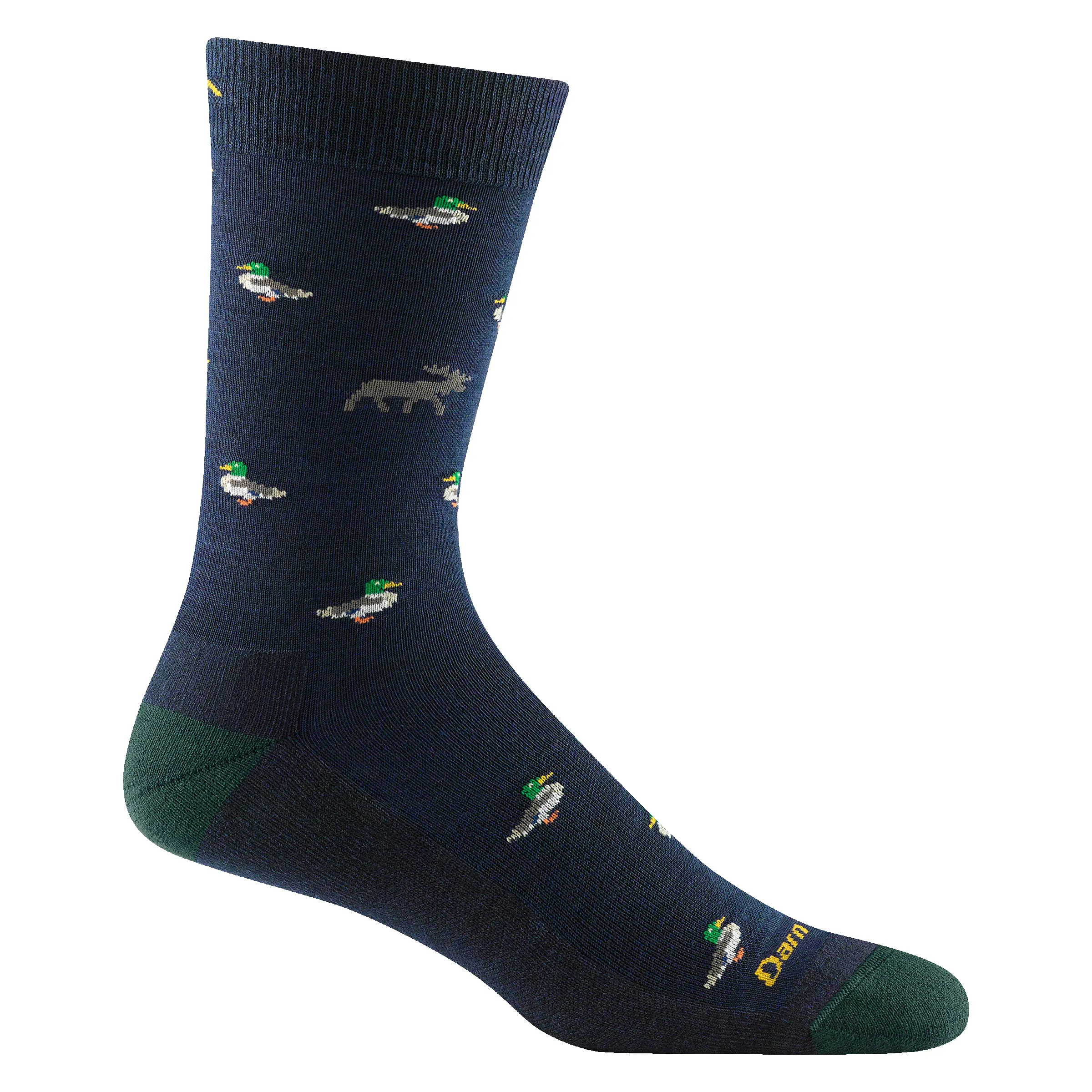Men's Duck Duck Moose Crew Lightweight Lifestyle Sock sold by Darn Tough Vermont