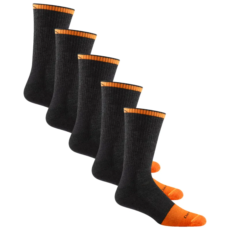 Men's Steely Boot Work Sock 5-Pack made by Darn Tough Vermont