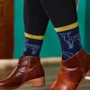 Women's Woodland Creatures Crew Lightweight Lifestyle Sock-Last Chance sold by Darn Tough Vermont