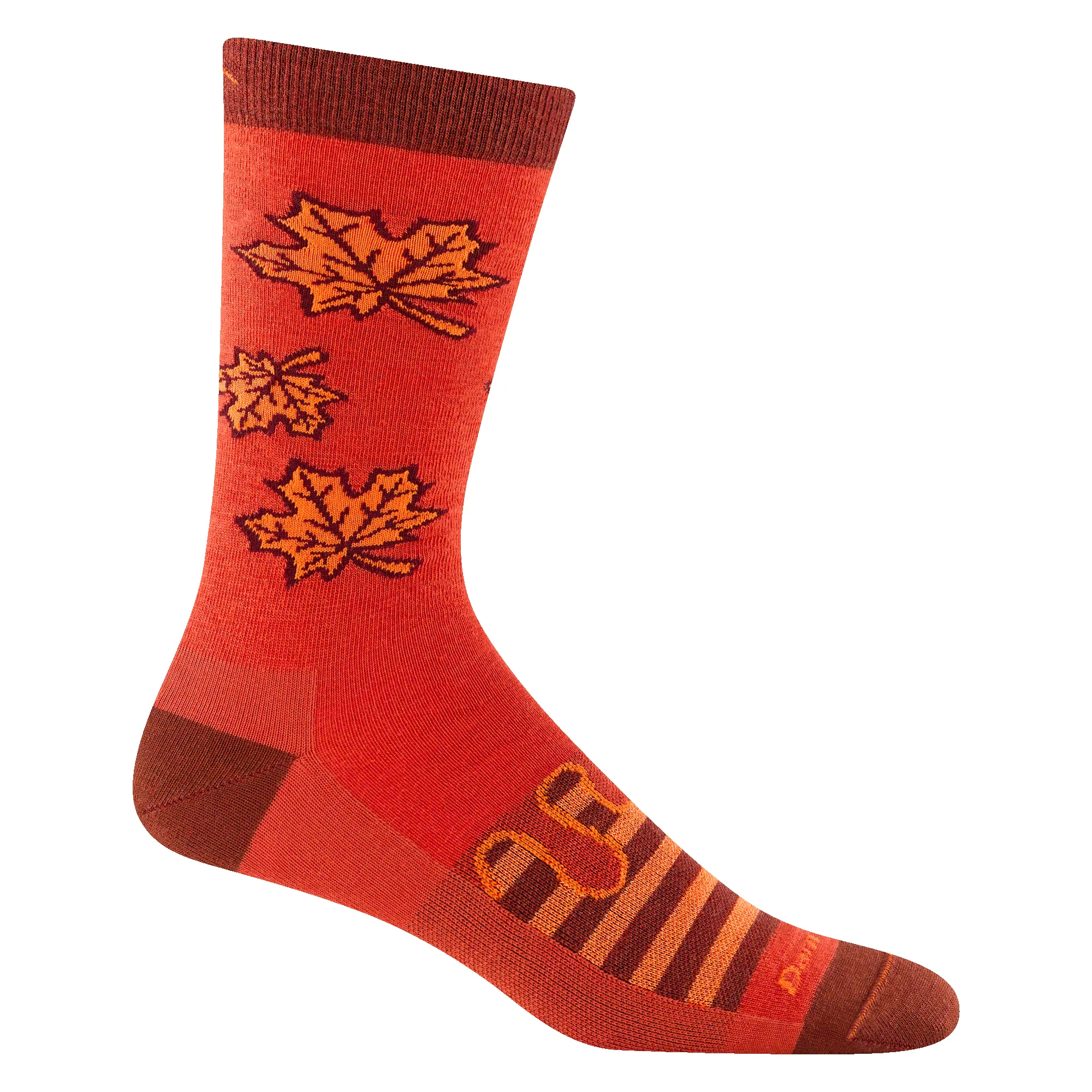 Sweet as Syrup Crew Lightweight Lifestyle Sock sold by Darn Tough Vermont product image thumbnail 2