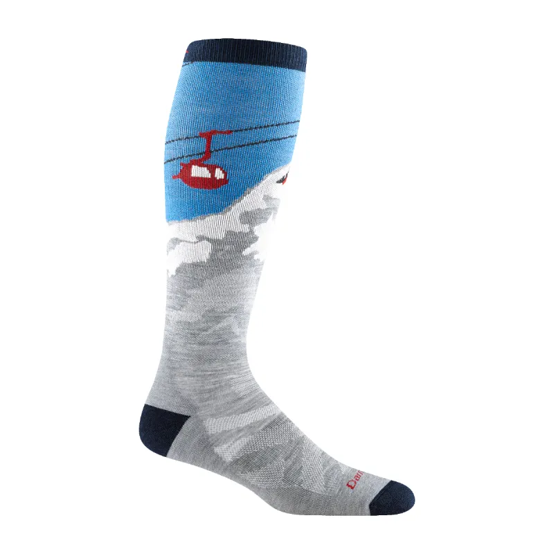 Men's Heady Yeti Over-the-Calf  Midweight Ski & Snowboard Sock made by Darn Tough Vermont