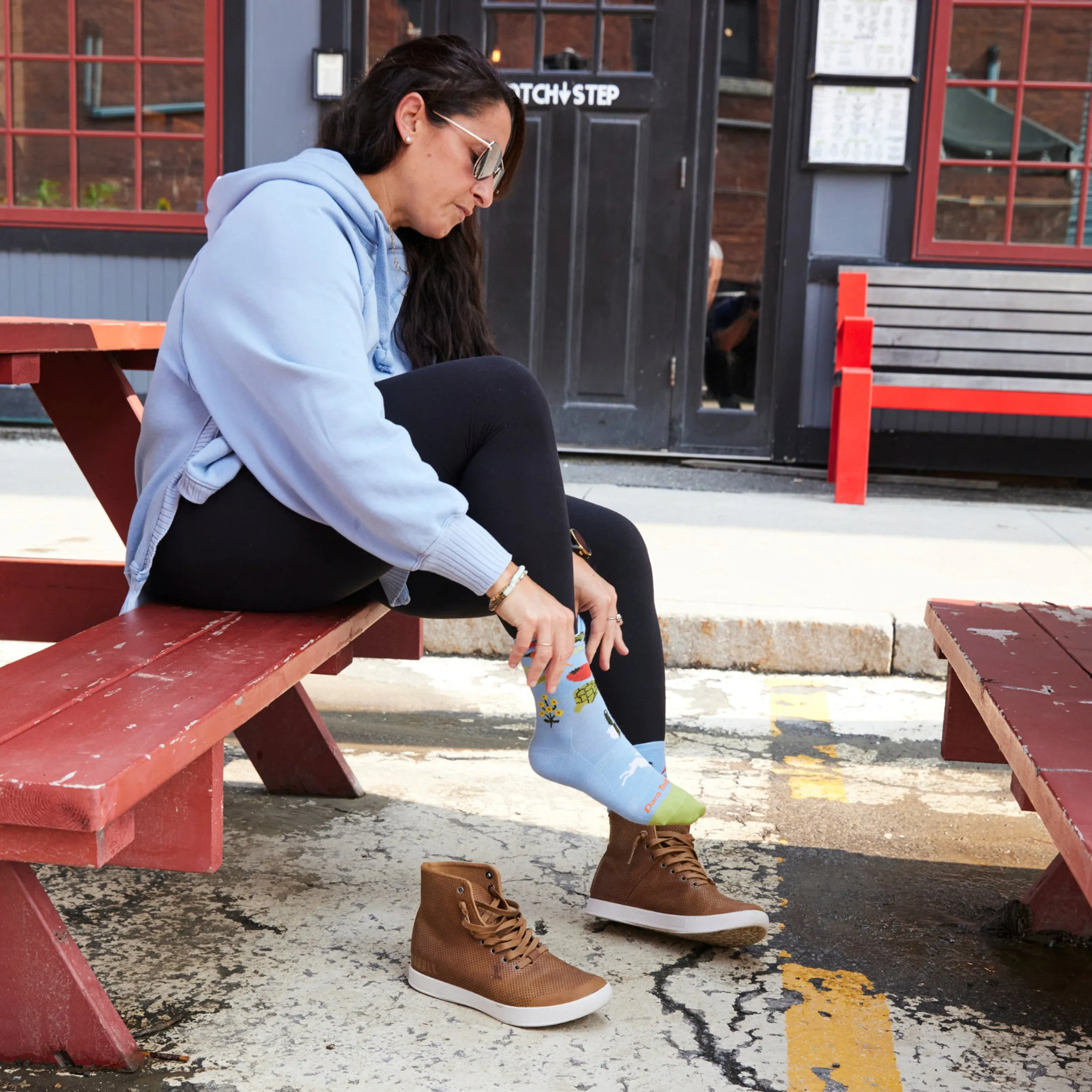 Women's Lightweight Lifestyle Combo Crew 2-Pack sold by Darn Tough Vermont product image thumbnail 4