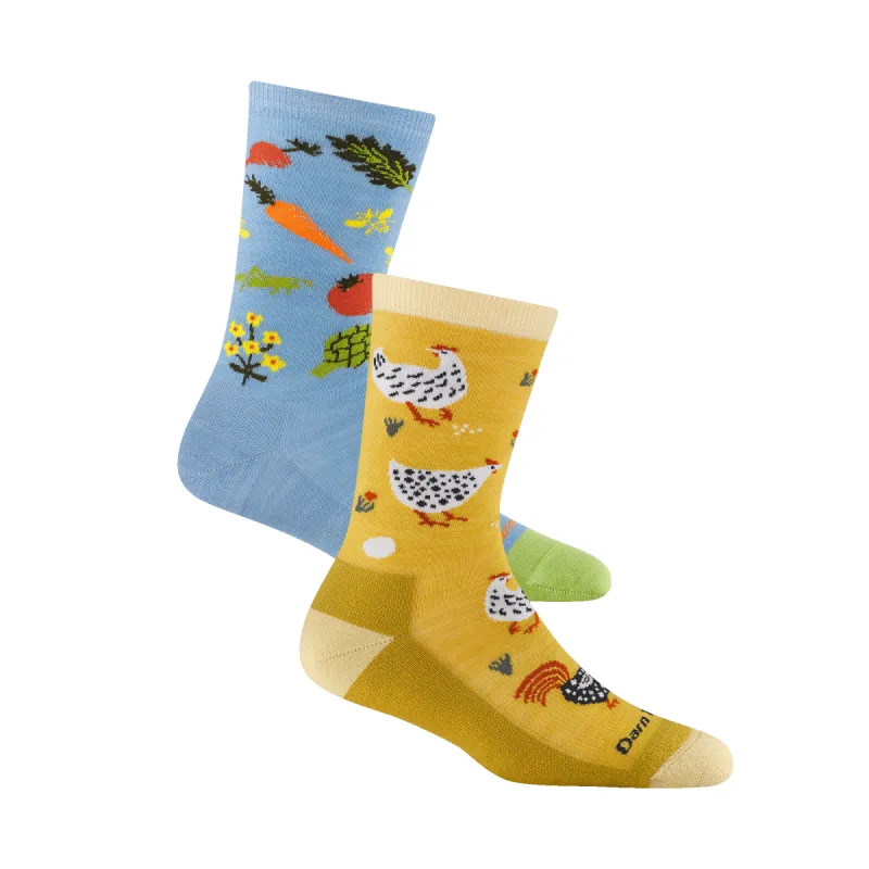 Women's Lightweight Lifestyle Combo Crew 2-Pack sold by Darn Tough Vermont