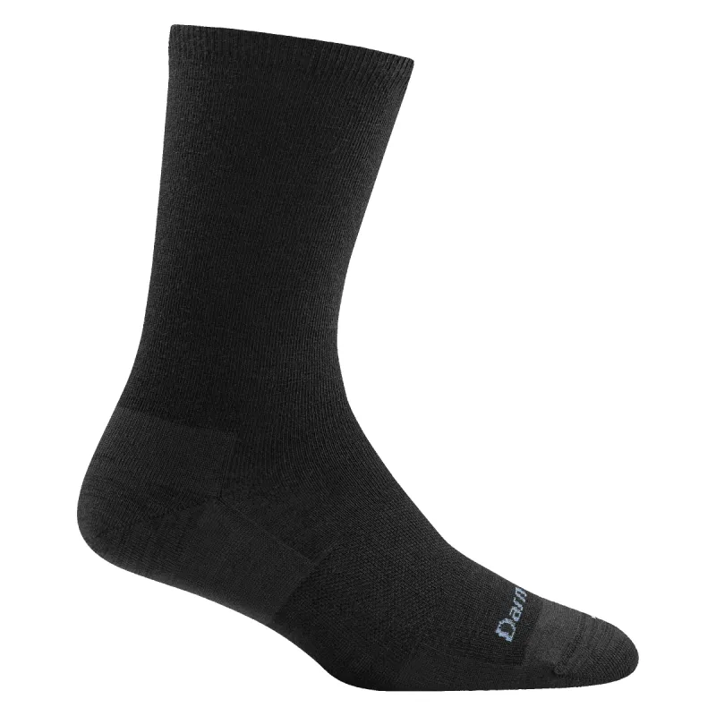 Women's Solid Basic Crew Lightweight Lifestyle Sock made by Darn Tough Vermont