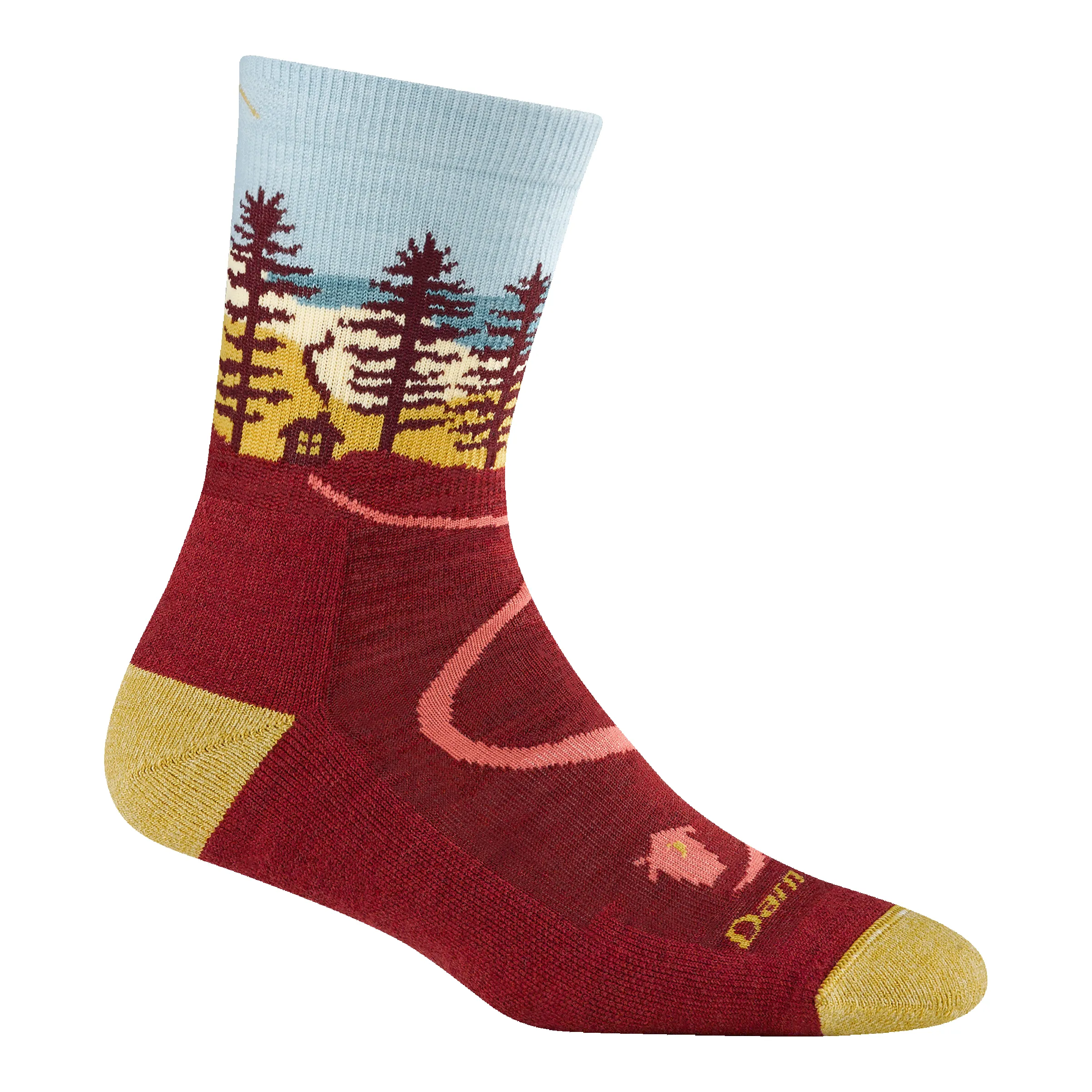 Women's Limited Edition Northwoods Micro Crew Midweight Hiking Sock sold by Darn Tough Vermont product image thumbnail 2