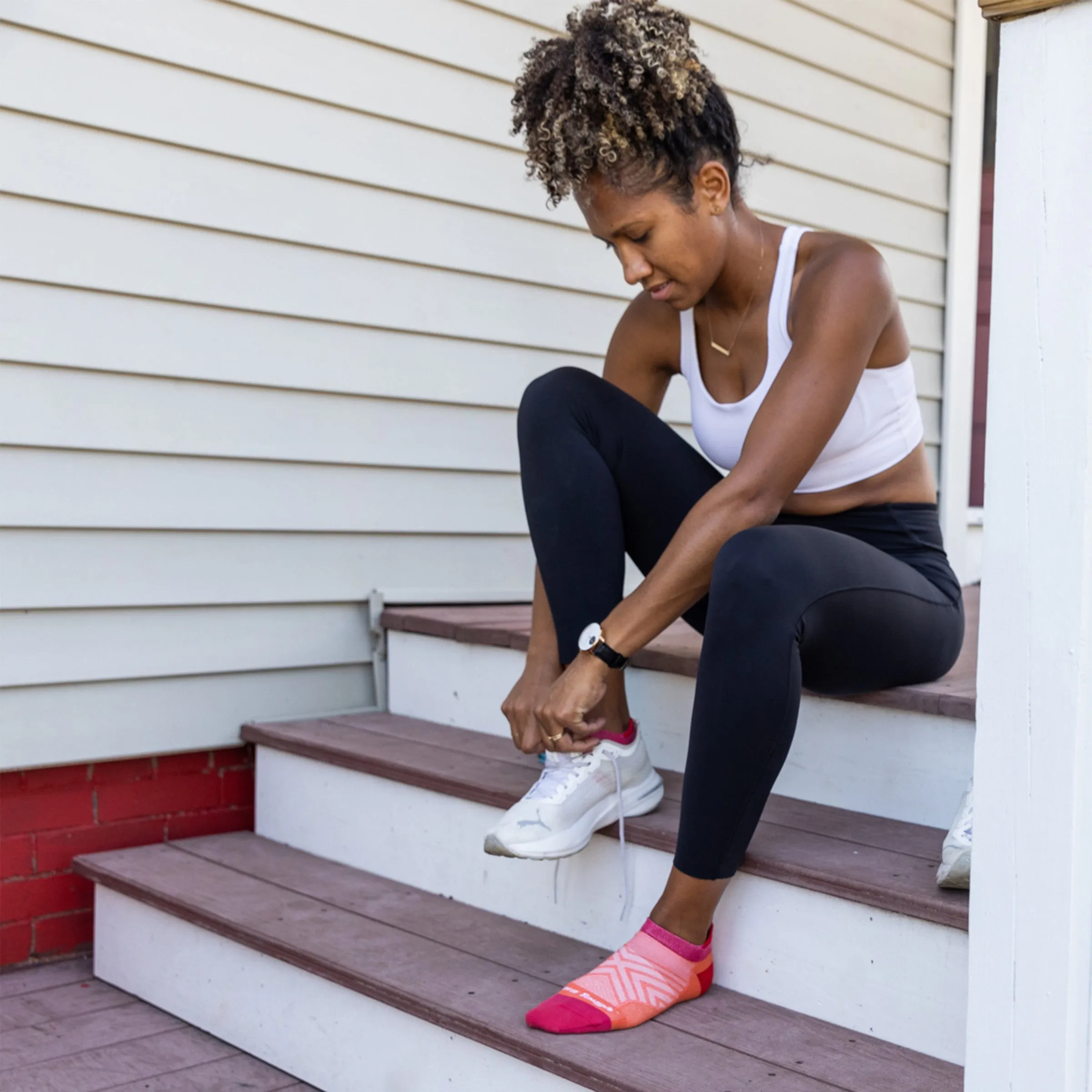 Women's Run No Show Tab No Cushion Ultra-Lightweight Running Sock-Last Chance sold by Darn Tough Vermont product image thumbnail 4