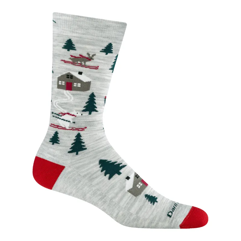 Bunny Slope Crew  Lightweight Lifestyle Sock made by Darn Tough Vermont