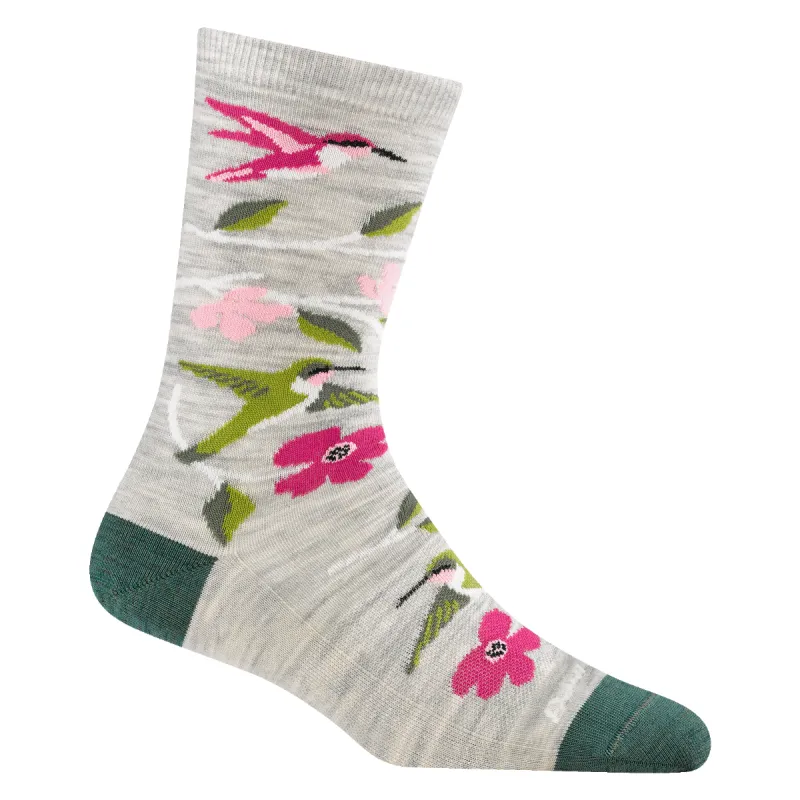 Women's Birds of a Feather Crew  Lightweight Lifestyle Sock sold by Darn Tough Vermont