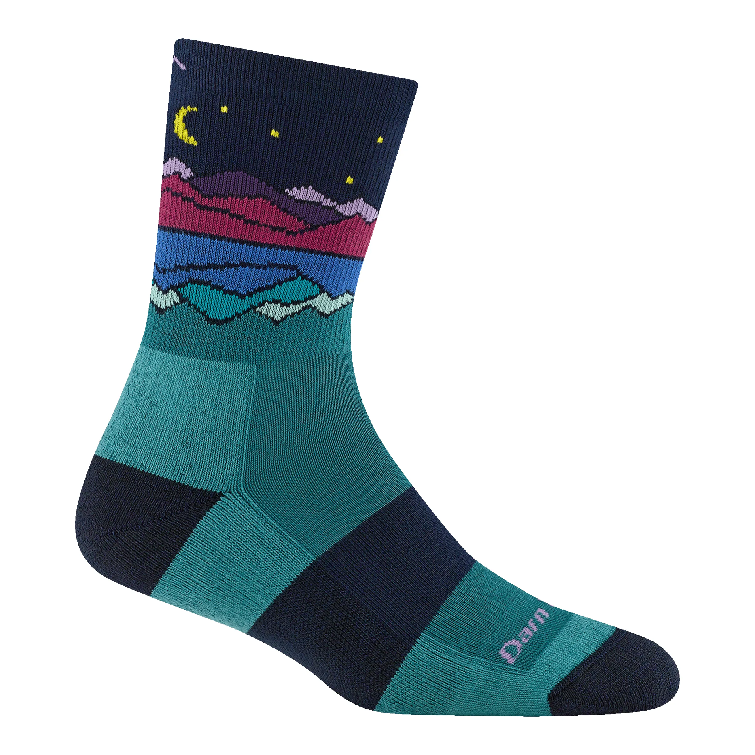 Women's Coolmax® Mirror Lake Micro Crew Midweight Hiking Sock sold by Darn Tough Vermont